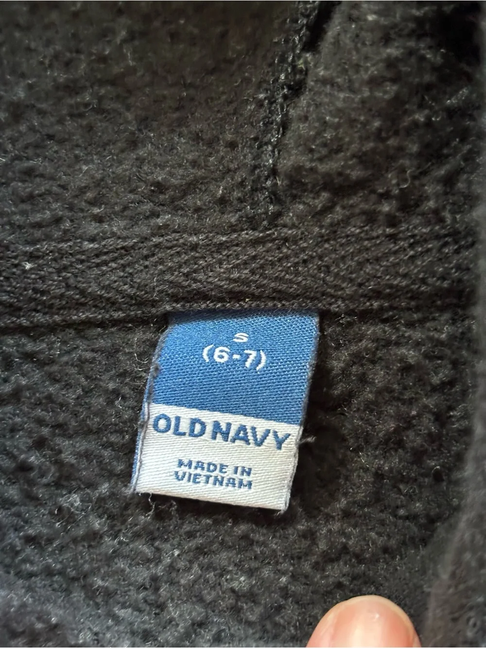 S (6/7) Old Navy Girls Hoodie ”SHINE”